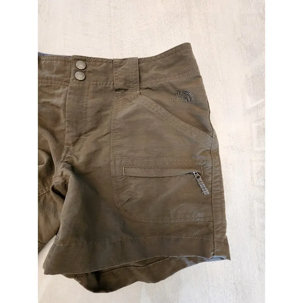 The North Face Brown Cargo Jean Shorts